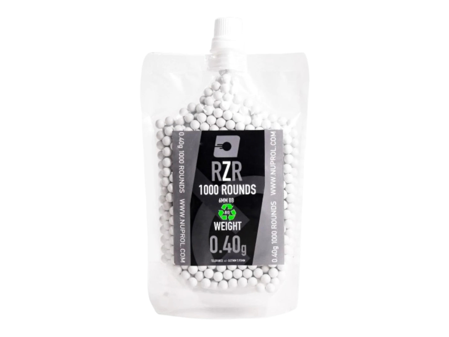 RZR Heavy Airsoft BBs — 0.40g / 0.43g / 0.45g