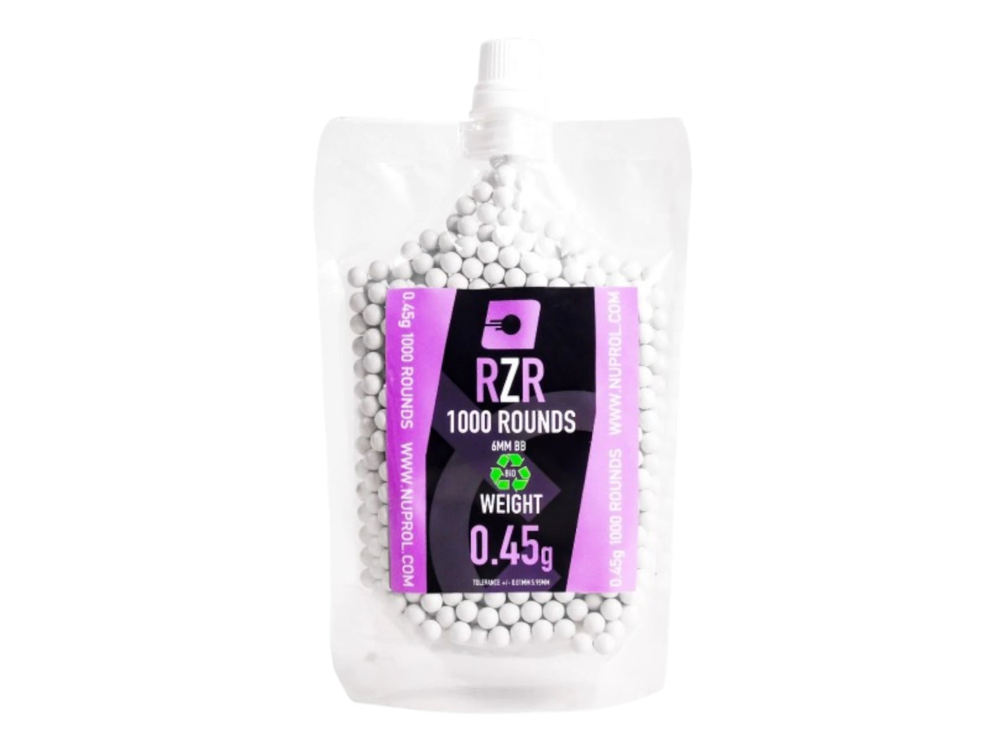 RZR Heavy Airsoft BBs — 0.40g / 0.43g / 0.45g