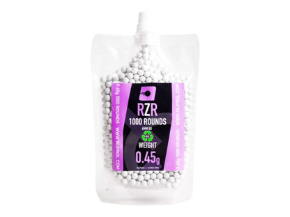 RZR Heavy Airsoft BBs — 0.40g / 0.43g / 0.45g
