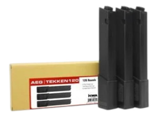 KWA TK45 & IRIS-4 120 Round Magazine 3 Pack