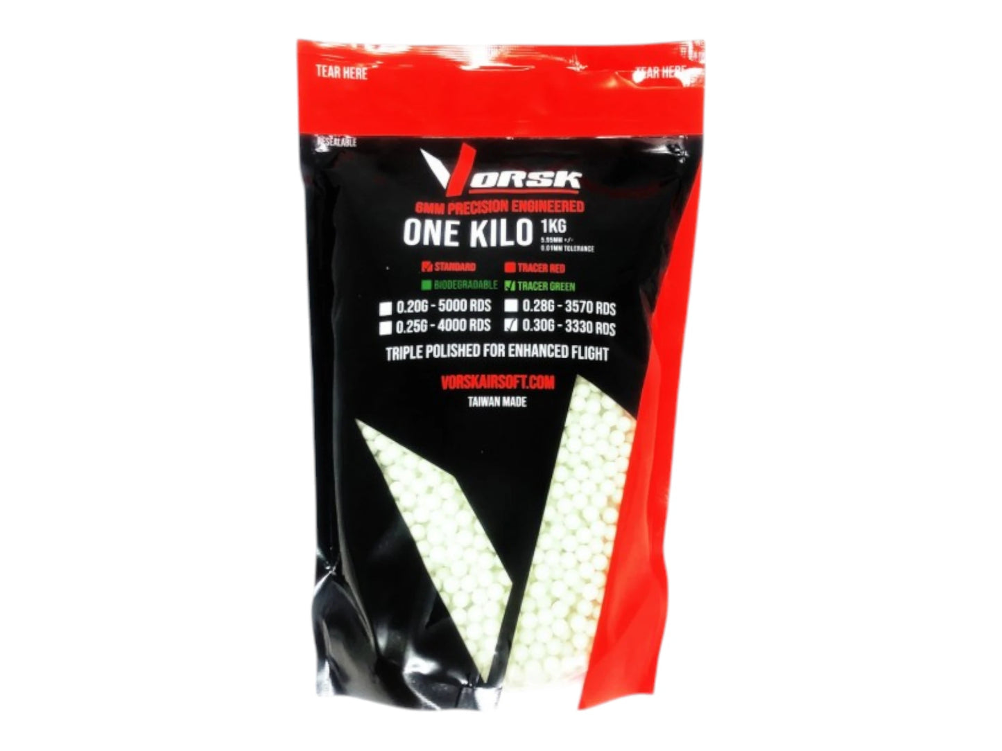 Vorsk 6mm Precision Tracer Airsoft BBs