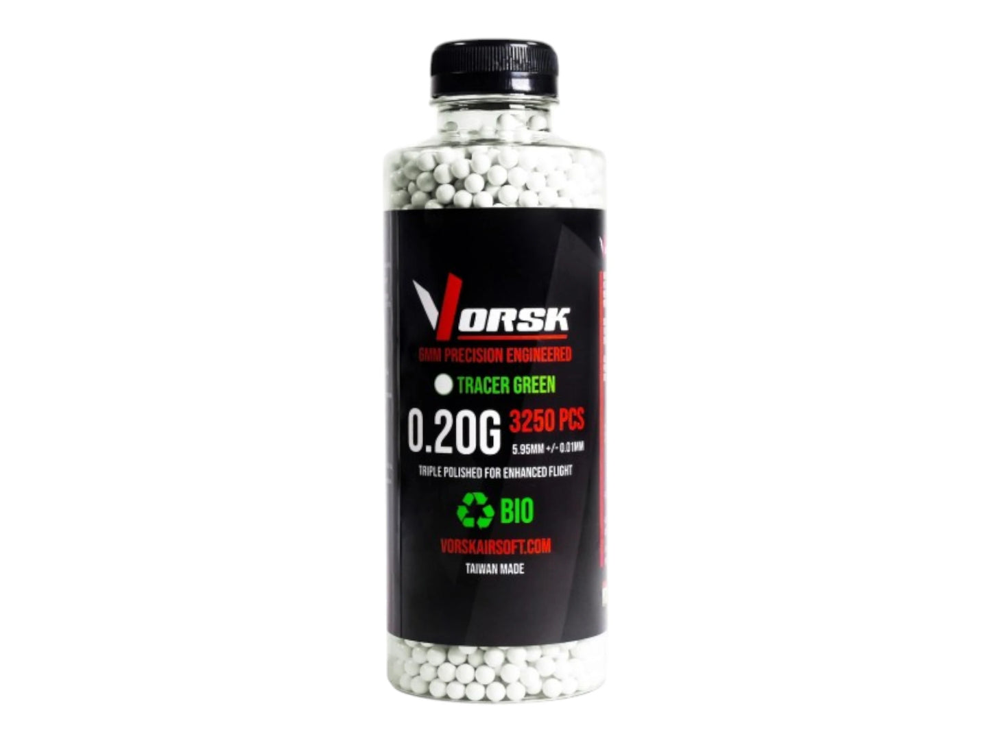 Vorsk 6mm Precision Bio Tracer Airsoft BBs