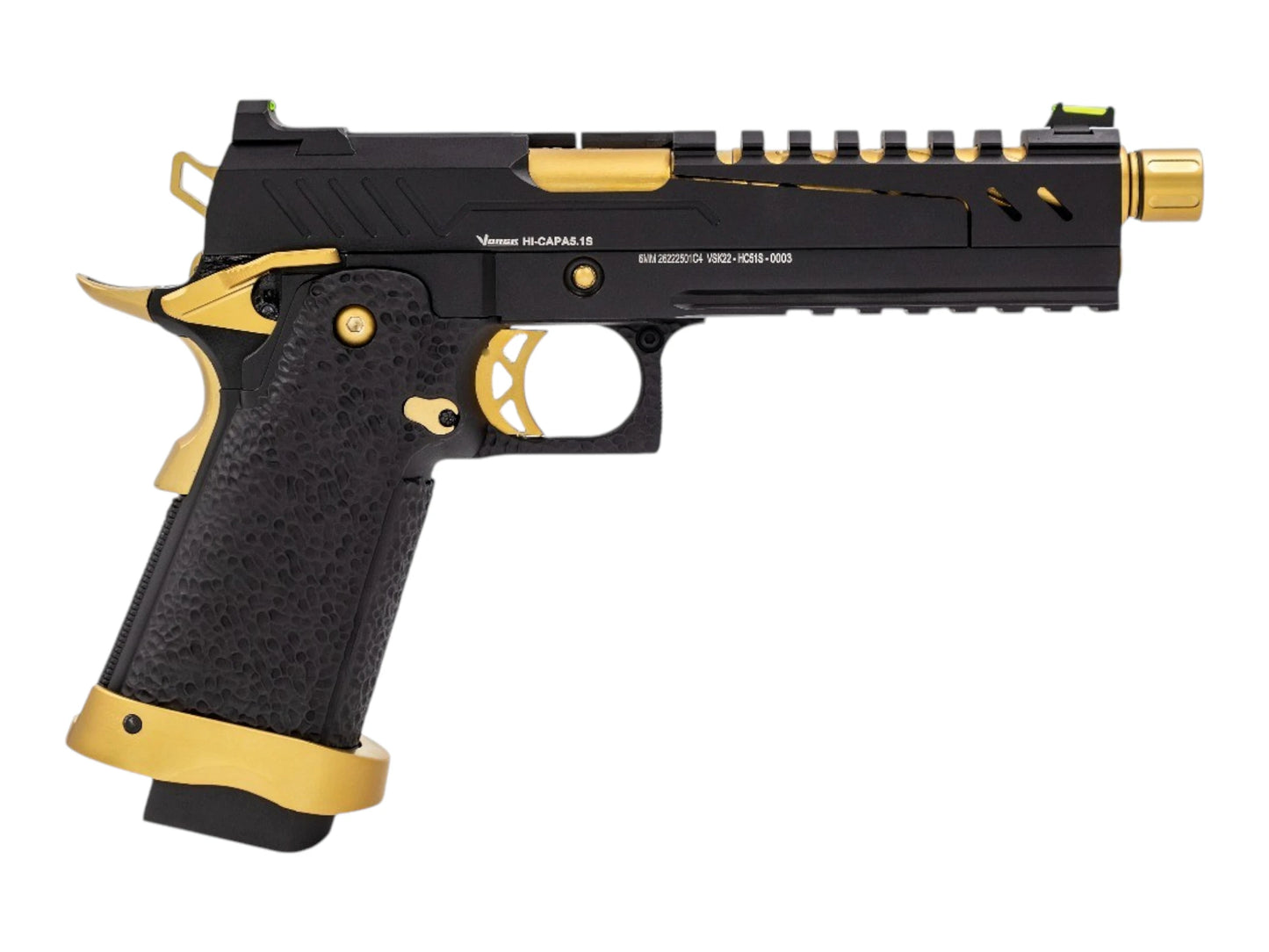 Vorsk Hi-Capa 5.1S Split-Slide Match GBB Pistol