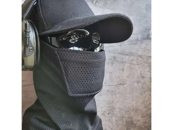 MK2 Snood Delta Mike Airsoft Black Face Cover