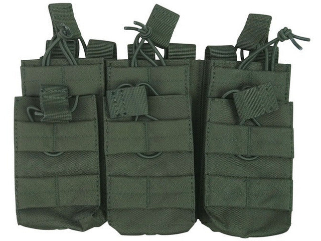 Triple Duo Mag Pouch - Olive Green