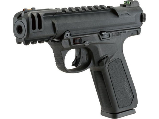 Action Army Ruger MKII Gas Blowback Pistol (AAP01C - SHORT - Black)