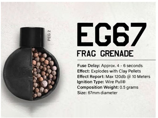 Enola Gaye - EG67 Airsoft Frag Grenade